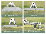 Ultralight 1.5lbs Sleeping Bag 50-70&degF for Warm Weather
Waterproof nylon shell, breathable polyester V1107-CS-MDMXA1