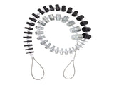 Nut and Bolt Thread Checker 44 Male Female Thread Identifier Gauges 23 Inch and 21 Metric Sizes V1294-YM0703-3114230071211