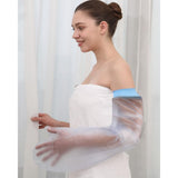 Waterproof Arm Cast Cover for Shower, Reusable Bane Protector for Adult, Soft Silicone Cast Bag for V1369-AZ3-W-18975