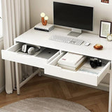 White Computer Desk PC Laptop Table Gaming Desk Home Office Study Furniture V63-916171