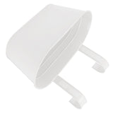 Hanging Flower Planter Iron Bucket Flower Pot Holder with Detachable Hook for Garden DecorWhite V1294-YM0901-3111210139011