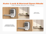Mechanical Keyless Entry Door, 14 Key Mechanical Door with Keys, Mechanical Keypad Door V952-JXMMSQRSSZMM4OC12V0
