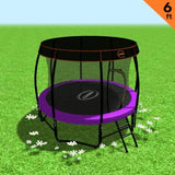 Kahuna Trampoline 6ft with Roof Cover - Purple TRA-KAH-06-PU-RF