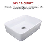 Above Counter Bathroom Vanity Square Basin V63-785005