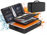 Waterproof & Fireproof Document Bag with Combination Lock - 8 Layers Silicone V888-ELOSUNG55599