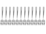 12PCS Silverware Set Stainless Steel Flatware Cutlery Kitchen Utensils for Hotel RestaurantFork V1294-YM0721-3118210027313