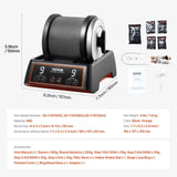 VEVOR Rock Tumbler Kit, 2.5 lbs Rock Kit, 9 Speed Settings 9-Day Timer Stone V952-YSDMJHSSDKDZ8H48PV3