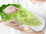 Cute Cabbage-Shaped Fleece Blanket Fun and Cozy Throw for Naps, Office Use, Air Conditioning, or V888-ELOSUNG43138