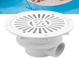 White Swimming Pool Main Drain Floor Drain G2 Water Inlet Draining Accessory V1294-YM0901-JY30354