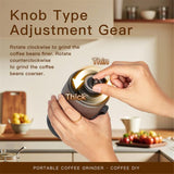 CM-30L Portable Coffee Grinder Dual-purpose for outdoor and home use Adjustable grind settings V1263-JX-7757