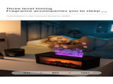 Fireplace Flame Effect Aroma Diffuser & Humidifier with 7-Colour Light, Timer & Remote Control V888-ELOSUNG35860