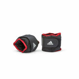 Adidas Adidas Adjustable Ankle Weights Gym Training Workout - Black/Red V563-ADWT-12229