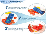 Fruit and Vegetable Purifier Cleaner Washing Machine Capsule Shape Disinfection Purification V1192-AZ-W-2517