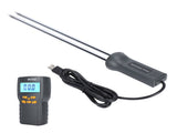 Moisture Meter with Long Probe Digital Grain Wheat Rice Corn Moisture Measurement Tool V1294-YM0901-3113200200011