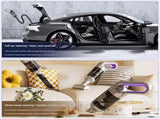 Cordless Handheld Vacuum Cleaner set - USB Rechargeable Portable Car Vacuum with Detachable Nozzle, V888-ELOSUNG53073