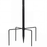 Toque Bird Feeder Station Hanging Stand Feeder 8 Hooks 4 Feeders Outdoor 224cm KT1060-BK-PLUS-AU