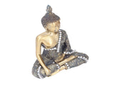 Buddha Ornament Resin Retro Small Decorative Desktop Sitting Buddha Statue for Home Office V1294-YM0715-3115210274811
