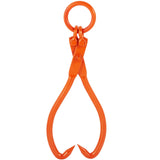 Log Skidding Tongs, 18 inch 2 Claw Log Lifting Tongs, Heavy Duty Steel Lumber Skidding Tongs, 772 V952-YMQZQ18YC2ZBYSAA2V0