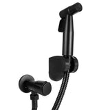 G1/2 Thread Bidet Sprayer Set Stainless Steel Bathroom Toilet Bidet Sprayer Black V1294-YM0901-3112200106611