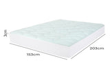 Dreamz Mattress Topper Pillowtop Cover Protector Queen MP1015-Q-AU