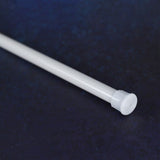 8 Small Tension Rods 15.7 inch to 28 Spring Extendable Curtain Shower Telescopic Rod for Kitchen V1192-AZ-W-22853