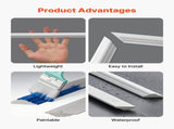 Wall Molding 3 Pack, Wainscoting Panels Kit, Lightweight Paintable Polystyrene, Easy to Install V952-QMSTJBYX2X1D7ZEYY001V0