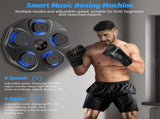 Smart Music Boxing Machine with LED Lights & Bluetooth Wall-Mounted Interactive Punch Trainer, 9 V1107-CS-YYQJQB