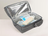 Dark Blue Large Insulated Breast Milk Storage Bag, Dual Layer with Aluminum Foil Lining, Waterproof V888-ELOSUNG17502