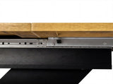 Levede Dining Table Extendable 120cm-160cm 6 People Rectangular Dining Room CH1176-OA-AU