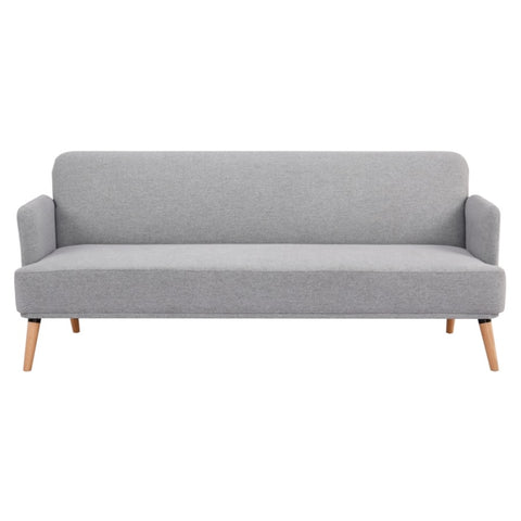 Merlin 3 Seater Sofa Futon Bed Fabric Lounge Couch - Grey V315-VOL-MERL-01