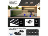 LockMaster Automatic Sliding Gate Opener Kit 6M 1000KG GO-SGO-DSR1000-AC-RAILX3