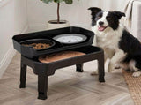 Pawz Raised Dog Bowls Adjustable Elevated Feeder Slow Feeder Lick Mat Foldable PT1415-AU