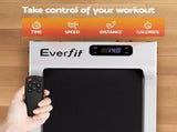 Everfit 3 in 1 Walking Pad Treadmill 12% Incline Under Desk Treadmills for Home Gym With 38cm Wide TMILL-380-2INC-WH