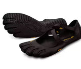 Black Breathable High-Grip Five-Finger Yoga & Pilates Shoes - Professional V888-ELOSUNG49840