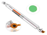 Laser Tube, 50W CO2 Laser Tube for Laser Engraver and Cutter Machine, 850 mm Length, 50 mm Diameter, V952-CO2JGG50W00025GL9V9