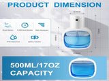 Automatic Foaming Soap Dispenser with 500ml/17oz Capacity, Touchless Soap Dispenser with 4 Level V1192-AZ-W-3609