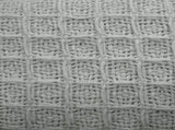 Cotton Waffle Blanket Silver Single V442-ATX-BLANKET-WAFFLE-SILVER-SB