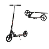 MONVELO Folding Scooter Dual Large Wheels Black RR1009-BK_NZ