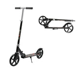 MONVELO Folding Scooter Dual Large Wheels Black RR1009-BK