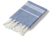 3 Pack Turkish Style Beach Towel Set 90x180cm - Quick Dry Lightweight Large Peshtemal Bath Sheet V888-ELOSUNG41342