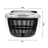5L Salad Spinner with Innovative Large Capacity Bowl Kitchen Tool V1263-JX-5400