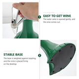 Large Green Plastic Beverage Dispenser with and Faucet, Party Drink Server for Outdoor Events V1370-AZ4-14226