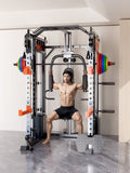 SmartFit M1 Ultra Leg Press and Chest Fly Multi Functional Training Smith Machine Home Gym with V1025-717331801328