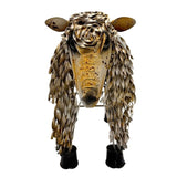 Metal 'White' Sheep Statue 55cm V637-74130SHP