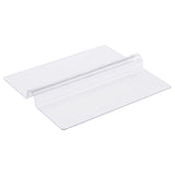 Plastic Table Cover, 54 x 54 Inch 1.5 mm Thick Clear Table Protector, Square PVC Desk Mat, V952-ZFXPVCZB54X5DA0CAV0