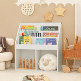 Kids Shelving Unit 3 Shelves 2 Compartments V178-65180