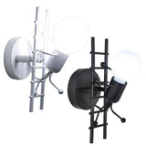 Creative Humanoid Indoor LED Wall Lamp Modern Wall Lamp Art Decoration Wall Lamp E27 for Bedroom V1294-YM0718-10065584