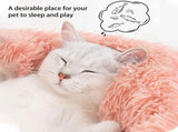 Cat Bed Fluffy Cat Bed Round Cat Bed Cat Furniture Cat Comfort Cat Sleeping Bed - Dark Brown / 24in V1107-135-74595-DAR-24IN