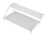 Cup Organizer Rack Double Layer Space Saving Removable Tray Cup Drying Rack for Home Bevel V1294-YM0901-3118230310112