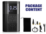 12V Cordless Car Tire Air Inflator Electric Pump Portable Tyre USB Rechargeable V201-PUMP888BL8AU